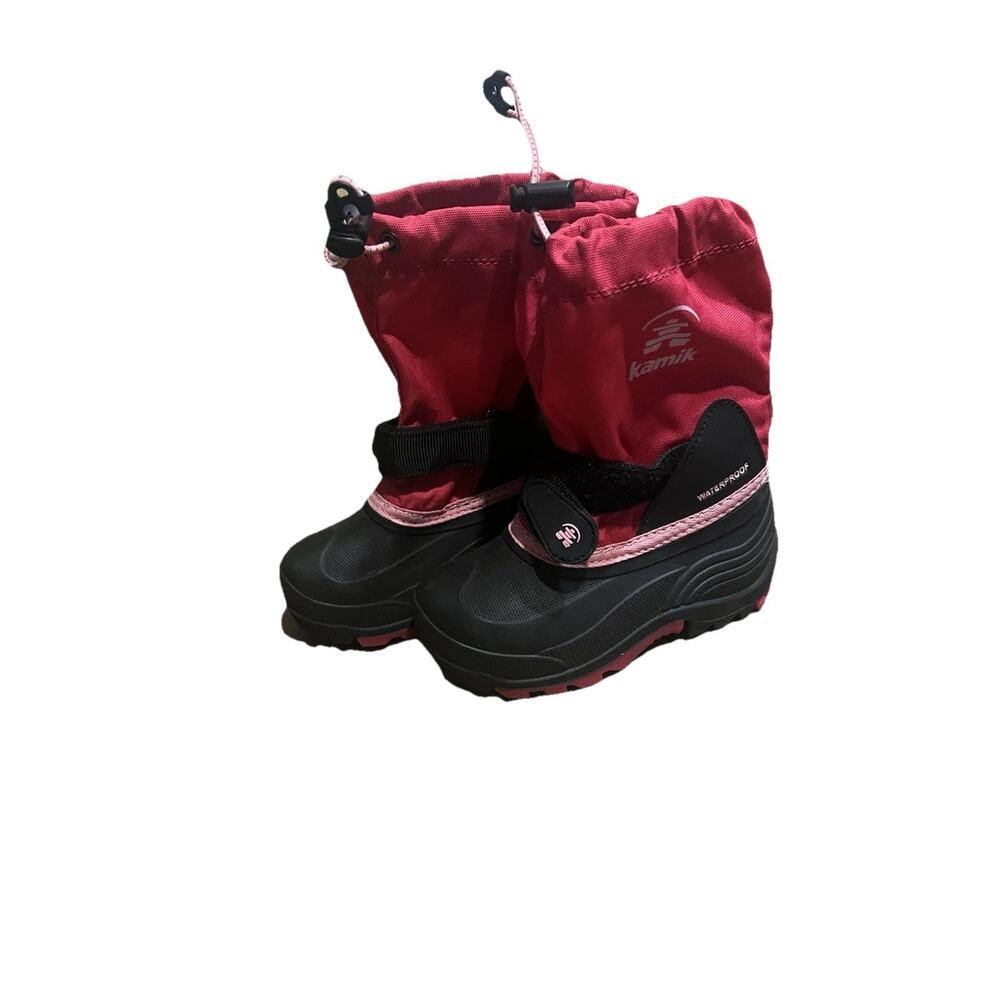 Girls Kamik Waterbug Boot - size 10 Pink / Magenta - waterproof. Hiking Snow